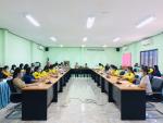 ประชุมคณะผู้บริหารและพนักงาน พนักงานจ้าง เทศบาลตำบลคลองใหญ่